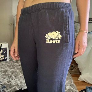 Vintage Roots Sweatpants Navy Blue